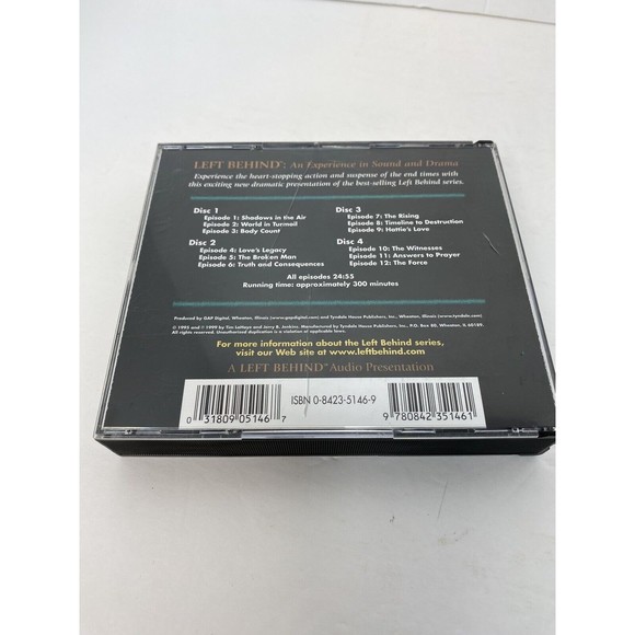 Left Behind Audio Book Tim LaHaye Jerry Jenkins A Story Of The End Times EUC - Picture 9 of 10